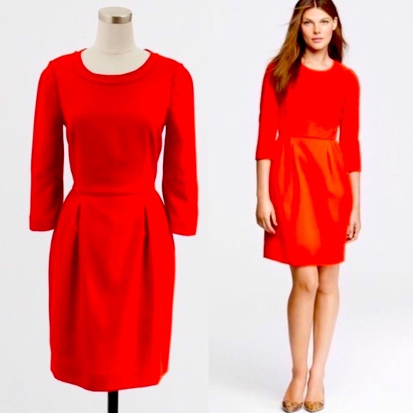 J. Crew Dresses & Skirts - J. Crew Red Dress